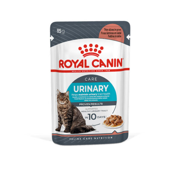 پوچ گربه رویال کنین مدل یورینری کر Royal Canin Urinary Care Gravy وزن 85 گرم